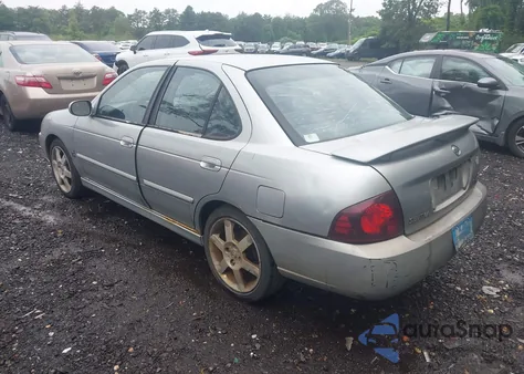 2004 Nissan Sentra 2.5S из США, поврежденный, VIN 3N1AB51A14L741014